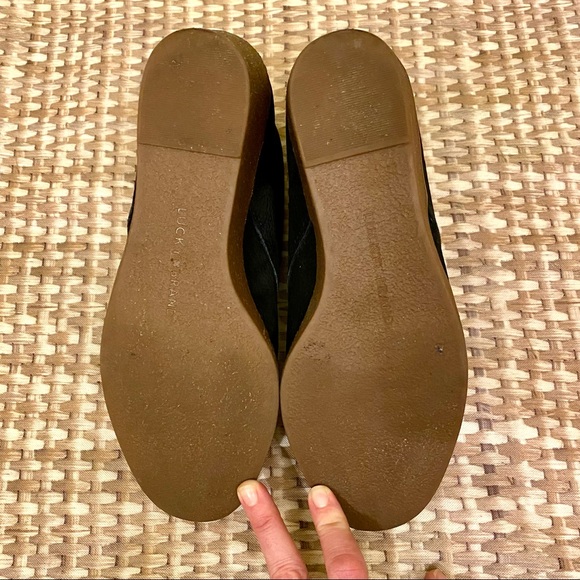 🎉🍀 LUCKY BRAND Junes suede wedge booties - Picture 5 of 10